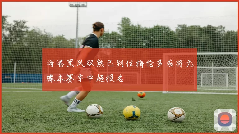 海港黑风双煞已到位梅伦多或将无缘本赛季中超报名