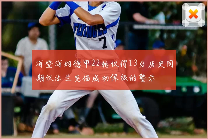 海登海姆德甲22轮仅得13分历史同期仅法兰克福成功保级的警示